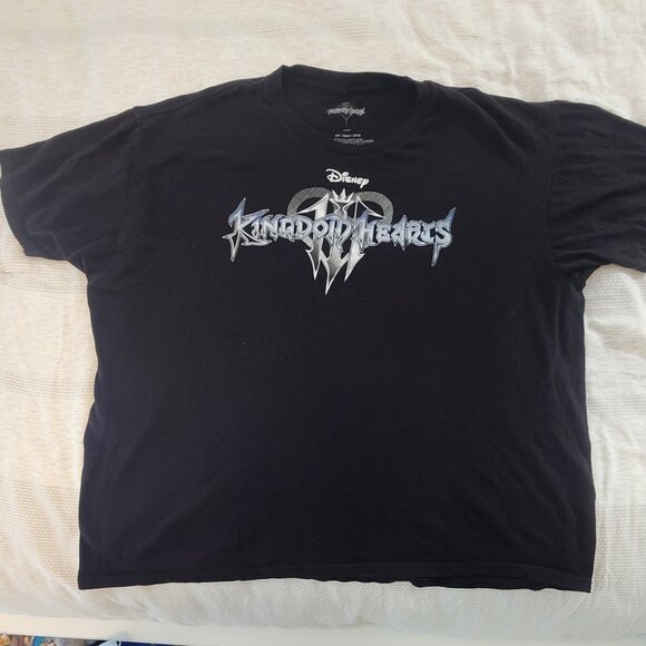 Disney Tops - DISNEY Kingdom Hearts III Graphic Tee - Black (Size 2XL)